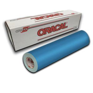 12" x 5 Feet LIGHT BLUE Oracal 651 Cricut Hobby Craft Decal Vinyl Sticker